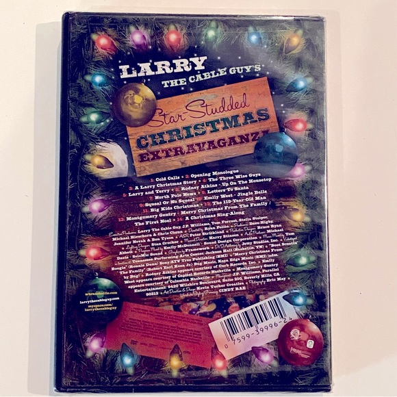 NWT DVD LARRY CABLE GUY BLAKE SHELTON FOXWORTHY 1st CMT COMEDY CHRISTMAS SPECIAL - Picture 2 of 2